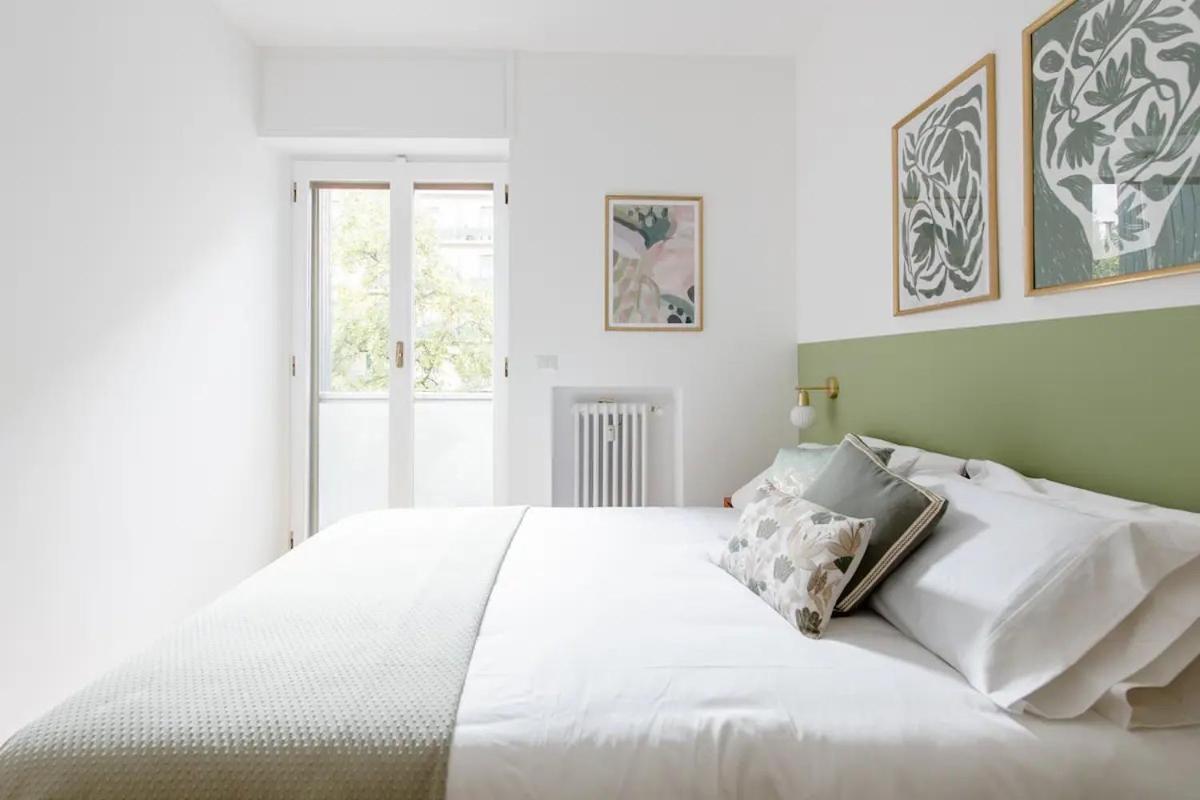 Luxury 2 Bedroom Apartament, Close To San Siro, Fiera And 10 Min Metro To Duomo Milan Exterior photo
